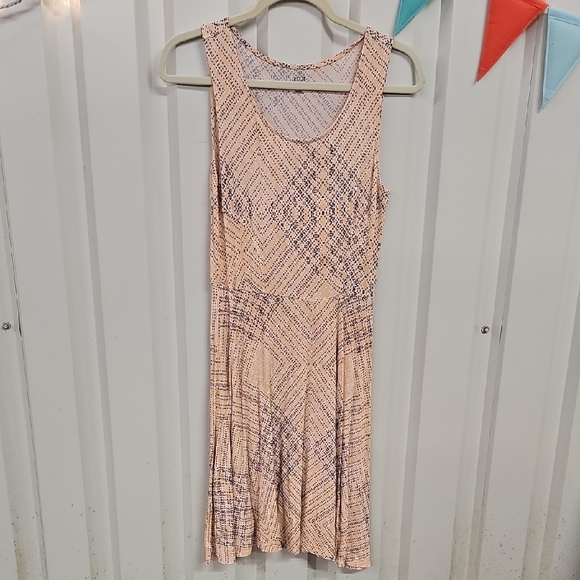 a.n.a Dresses & Skirts - a.n.a Pink Sleeveless Scoop Neck Midi Sundress